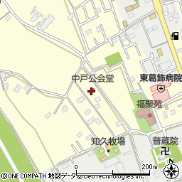 中戸公会堂周辺の地図