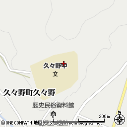 岐阜県高山市久々野町久々野2321周辺の地図