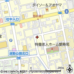 むさしの森珈琲 福井若杉店周辺の地図