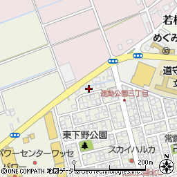 福井県福井市運動公園3丁目109周辺の地図