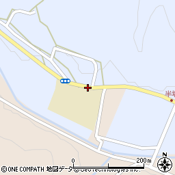 東秩父中学校前周辺の地図