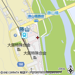 〒911-0831 福井県勝山市遅羽町中島の地図