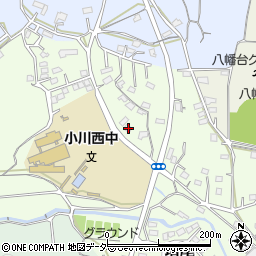 埼玉県比企郡小川町増尾204-1周辺の地図