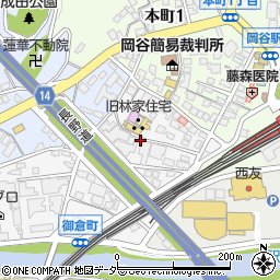 長野県岡谷市御倉町3周辺の地図
