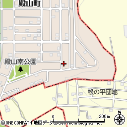 埼玉県東松山市殿山町9-21周辺の地図