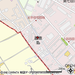 埼玉県鴻巣市上谷2388-2周辺の地図