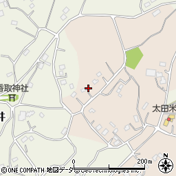 茨城県行方市行方198周辺の地図