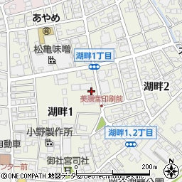 岡谷酸素株式会社　岡谷営業所周辺の地図