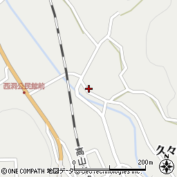 岐阜県高山市久々野町久々野1277周辺の地図