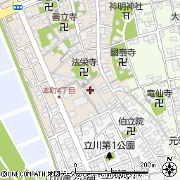 福井県勝山市本町4丁目周辺の地図