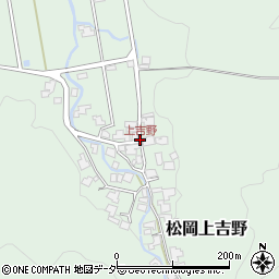 上吉野周辺の地図