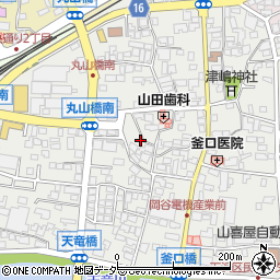 長野県岡谷市天竜町周辺の地図