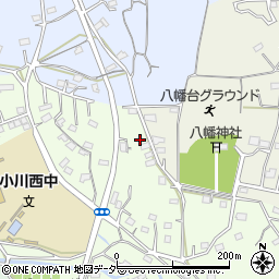 埼玉県比企郡小川町増尾190周辺の地図
