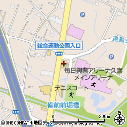 日産プリンス埼玉久喜インター店周辺の地図