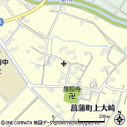 埼玉県久喜市菖蒲町上大崎周辺の地図