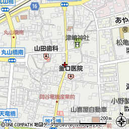 長野県岡谷市天竜町3丁目周辺の地図