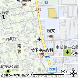 勝山元町郵便局周辺の地図