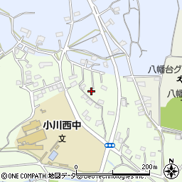 埼玉県比企郡小川町増尾217周辺の地図