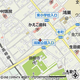 ゆき寿司周辺の地図