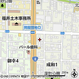 福井銀行東郷支店周辺の地図