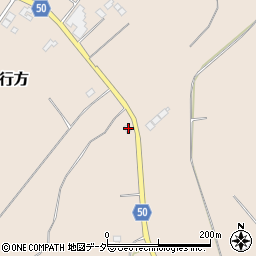 茨城県行方市行方1643周辺の地図