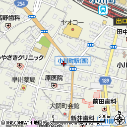 武蔵野銀行小川支店 ＡＴＭ周辺の地図