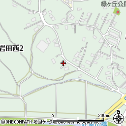 茨城県土浦市小岩田西周辺の地図