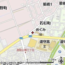 福井県福井市若杉町65周辺の地図