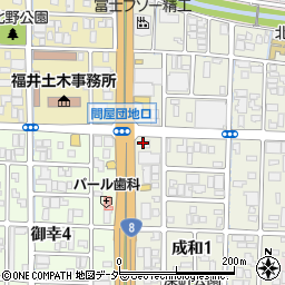 株式会社日本ハウスホールディングス　福井支店周辺の地図