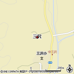 埼玉県秩父郡皆野町三沢周辺の地図