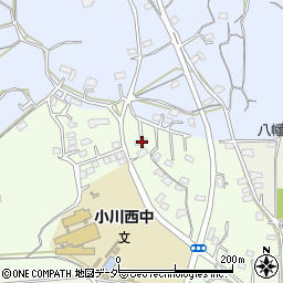 埼玉県比企郡小川町増尾222周辺の地図