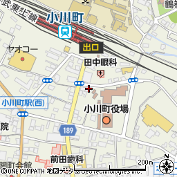 株式会社小松屋本店　小川店周辺の地図