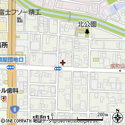 梅田呉服周辺の地図