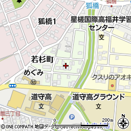 福井県福井市高塚町周辺の地図