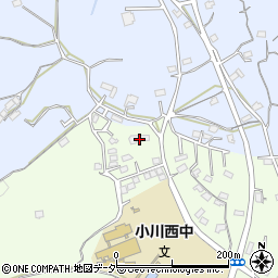 埼玉県比企郡小川町増尾232周辺の地図