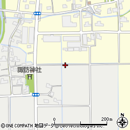 福井県福井市印田町周辺の地図