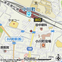 埼玉りそな銀行小川支店 ＡＴＭ周辺の地図