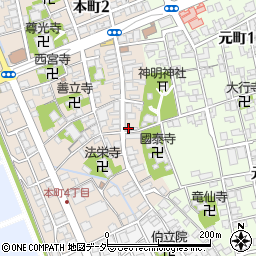 石井食料品店周辺の地図