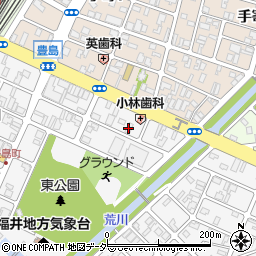 イスルギ福井支店周辺の地図