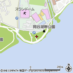 岡谷湖畔公園トイレ５周辺の地図
