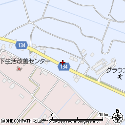 茨城県常総市大生郷町1038-2周辺の地図