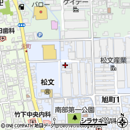 松文産業株式会社　製造部撚糸課周辺の地図