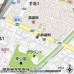 リオネットセンター福井周辺の地図