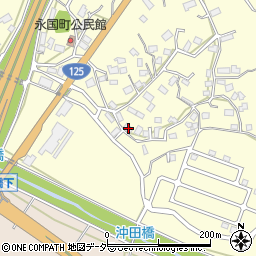 茨城県土浦市永国278-3周辺の地図