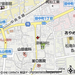 岡谷天竜町郵便局 ＡＴＭ周辺の地図