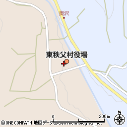 東秩父村役場　保健衛生課周辺の地図