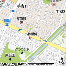 黒川クリーニング社城の橋店周辺の地図