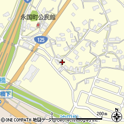 茨城県土浦市永国278周辺の地図