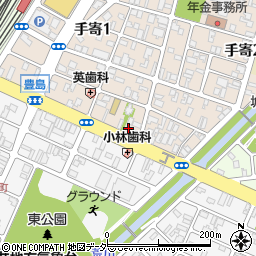 鑑定団・レコード店周辺の地図