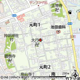 丸宮精肉店周辺の地図